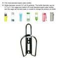 thumbnail image 4 of Universal Water Bottle Bike Cage Lightweight Aluminum Alloy Bicycle Brackets for MTB Road - Black, 4 of 7