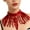 Red-OS, variant on Belly Dance Jewelry Belly Dance Choker Sequins Tassels Fringe Choker Necklace Halloween Costume for Cosplay Dress Up