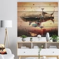 thumbnail image 3 of Design Art - Ballon Dirigeable dans le Ciel au-Dessus de la Ville, 3 of 5