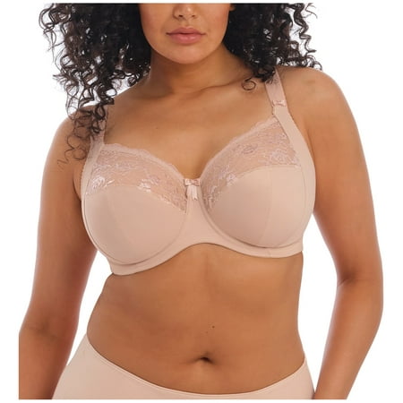 

Women s Elomi Best EL4111 Morgan Underwire Banded Bra (Sahara 34H)