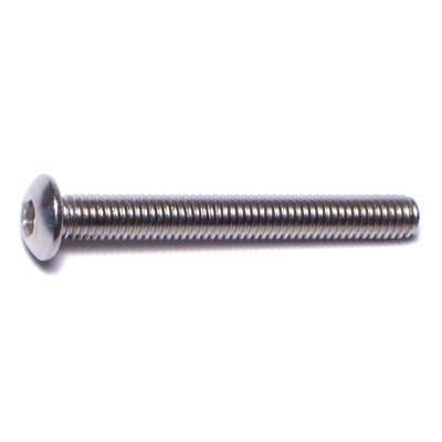 

3mm-0.5 x 25mm A2 Stainless Button Head Hex Socket Cap Screws (8 pcs.)