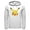 White, variant on Men's Pokemon Pikachu Wink Face Pull Over Hoodie White X Large