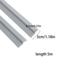 thumbnail image 2 of 5m/16.5ft Weather Stripping Door Seal for Interior Doors,Soundproofing Window Seal Strip and T Shape Door Bottom Seal Strip, 2 of 22