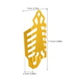 thumbnail image 2 of RUNROTOO 1Par Protector Decorativo Dorado Para Horquilla Delantera De Motocicleta, 2 of 6