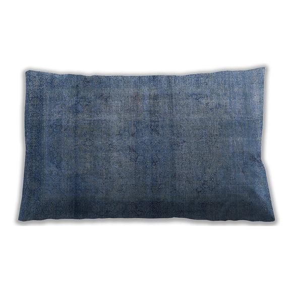 Ahgly Company Indoor Rectangular Mid-Century Modern Lumbar Throw Pillow, 13 inch by 19 inch