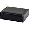 thumbnail image 2 of Leather Travel Cufflinks Box with 2 Pairs Metal Collar Stays, 2 of 2