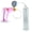 Pink + Gauge, variant on LeLuv Penis Pump Maxi Pink | Clear Hose | 9" x 1.50" Cylinder