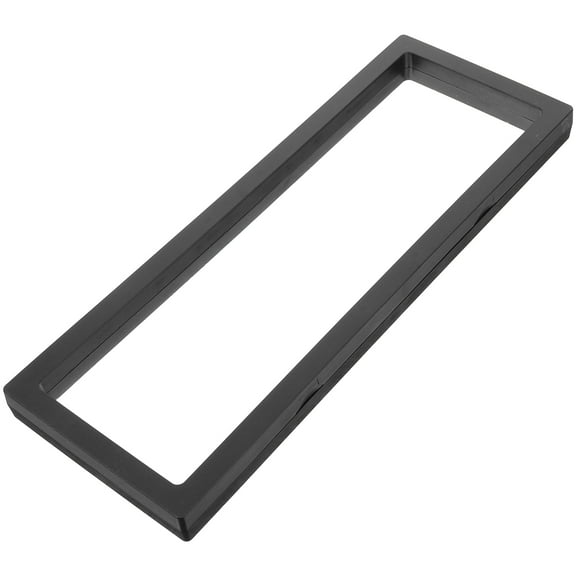 DECORNIJIA 3d Floating Frame, Display Case, Small Shadow Box For Earrings, Rings, Brooch, 11x30cm (No Stand)