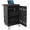 Matt Black, variant on Mobile Charging Cart for Tablets Laptops, 35-Device Lockable Charging Station with UL Power Strip, Rolling Cart for Classroom School Office