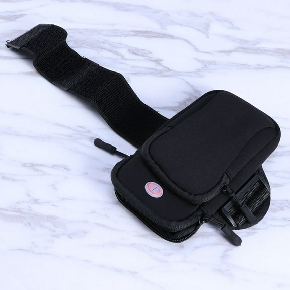 WHAMVOX  Sports Armband for Men Waist Waterproof Hand Night Run Black