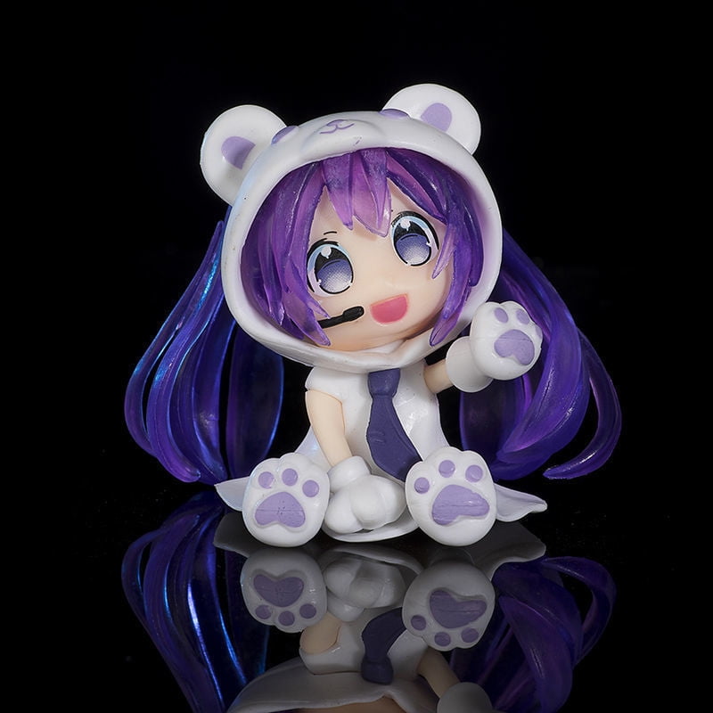Hatsune Miku Model Miku in Bear Costume Cute Japanese Cartoon Figurine
