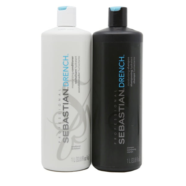 Sebastian Drench Shampoo and Conditioner 33.8 / 1000 ml Duo Walmart.com
