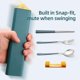 thumbnail image 1 of Juego de cubiertos Accesorios de cocina Juego de viaje para acampar Cuchillo dorado Tenedor Cuchara Juego de cubiertos portátil con LingWen 9024715743305, 1 of 1