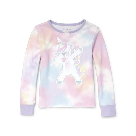 - Dab Unicorn Tie-Dye Sweatshirt (Little Girls & Big Girls)