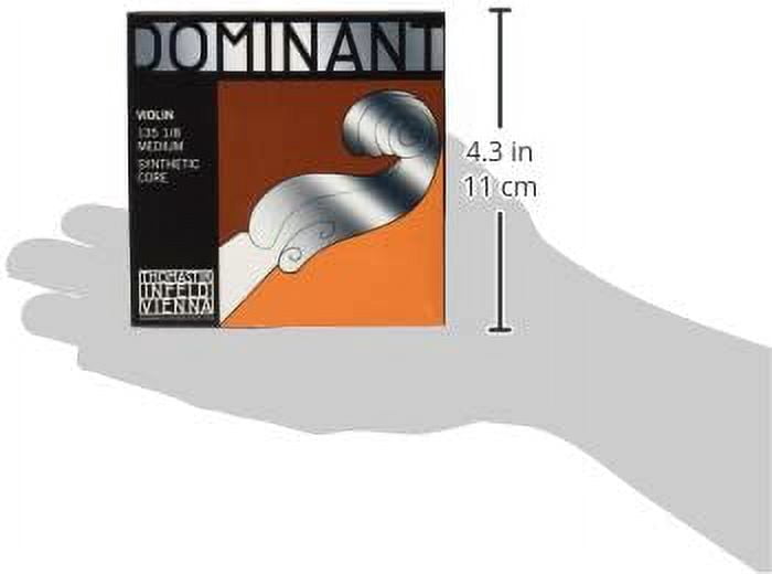 Dominant 1/8 Violin Set Steel E String Ball End