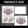 thumbnail image 2 of Football Game Day Rhinestone Iron on Decal Rugby Match Hotfix Transfer Sticker Bling Sports Theme Heat Transfer Patch Clothing Repair Applique for T-Shirt Hat Jacket Garment Bag DIY Decor, 2 of 9