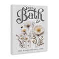 thumbnail image 4 of Pressed Flowers Hot Bath Canvas Wall Art, design by Lettered and Lined, 4 of 8