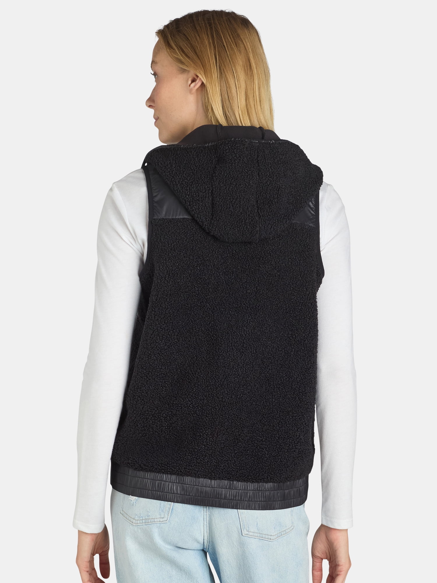 Avia Women's Plus Faux Shearling Vest, Sizes 1X-4X