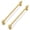 Brushed Gold, variant on 10 Pack 5 Inch(128mm) Hole Center MatteGunmetal Gray Modern Cabinet Pulls Kitchen Cabinet Handles Kitchen Cabinet Hardware Timeless Drawer Vanity Pulls, Gray(5x10)