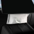 thumbnail image 4 of Reposabrazos para asiento de coche, caja de pañuelos para Tesla modelo 3 S X Y 2017- 2022 2023 2024, organizador de almacenamiento colgante, servilleta de papel, bolsa, 4 of 5