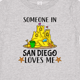 thumbnail image 4 of Inktastic Someone in San Diego Loves Me Boys or Girls Baby T-Shirt, 4 of 5