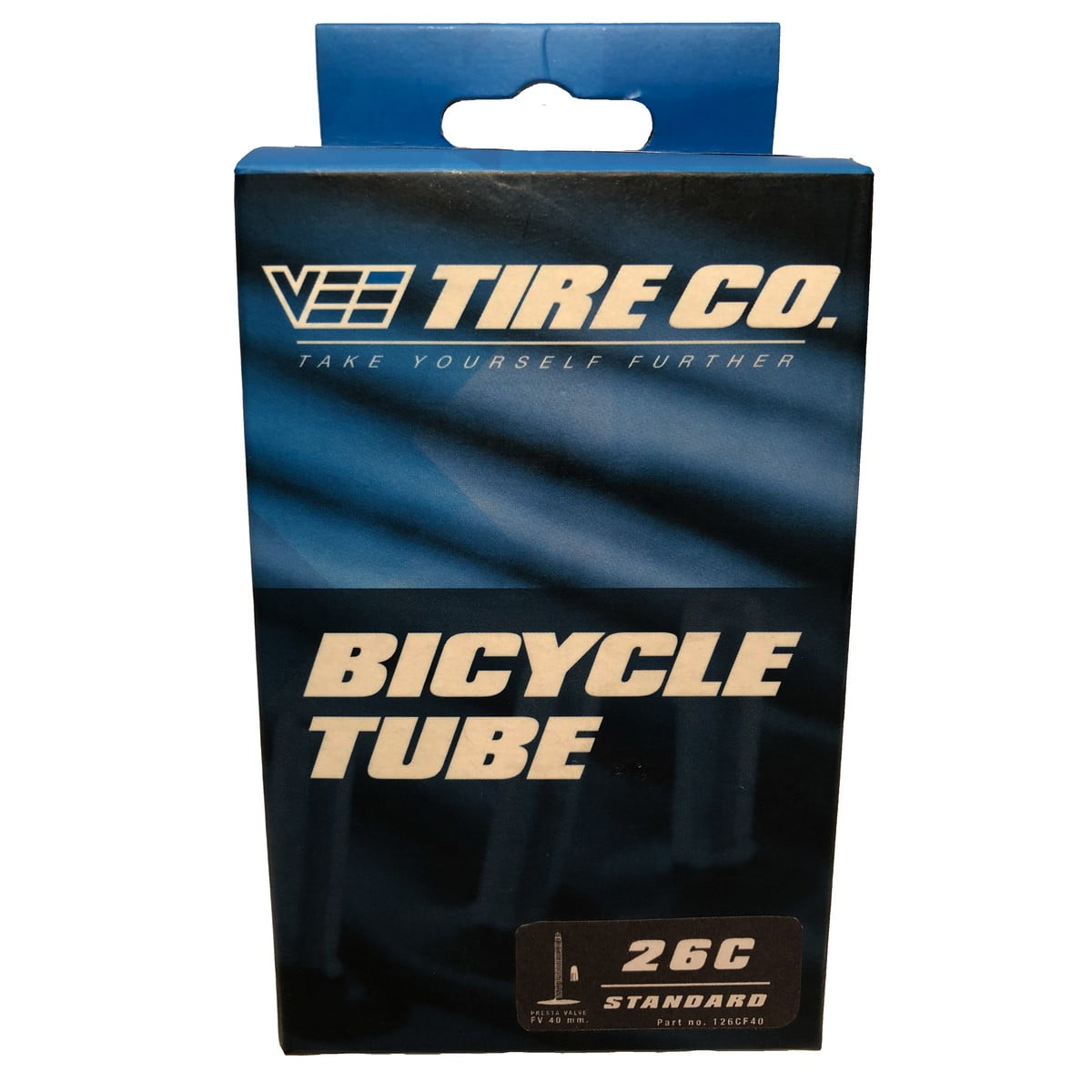 Pair of Two 26x2.80 Vee Tire 26 inch Bike Tire Inner Tubes Schrader Valve
