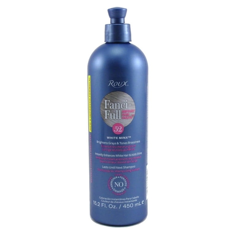 Roux Fanci-Full Temporary Color Rinse 52 White Minx, 15.2 oz