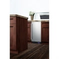 thumbnail image 5 of 15" wide frost-free freezer for built-in or freestanding use, with reversible stainless steel door and lock, 5 of 5