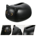 thumbnail image 4 of Raindrops Black Cat Tissue Box Holder Home Bathroom Decor Organizer Dispenser, 4 of 5