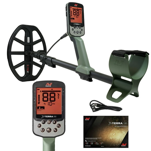 Minelab X-Terra Pro Black Waterproof Metal Detector