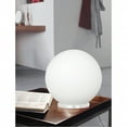 thumbnail image 4 of Eglo Lighting Rondo 8 Inch Portable Round Orb Glass Table Lamp, White, 4 of 7