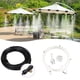 thumbnail image 5 of Inteprter Sistema de nebulización de invernadero para interior y exterior, jardín, plantas, flores, riego automático, Kit de riego, sistema de anillo de Jardín y Patio negro traje de 6m Inteprter HA001762-06, 5 of 6