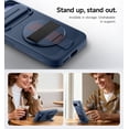 thumbnail image 5 of Suritch for Google Pixel 9a Phone Case with 360° Rotatable Hand Strap Grip Holder, Invisible Kickstand and Slide Camera Cover, Rugged Shockproof Protective Cover, Blue, 5 of 10