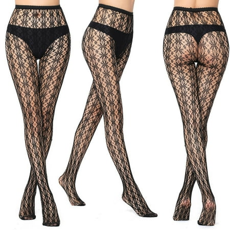 

Miayilima Tights For Women Long Tube Suspender Socks Panties Silk Stockings Size One Size