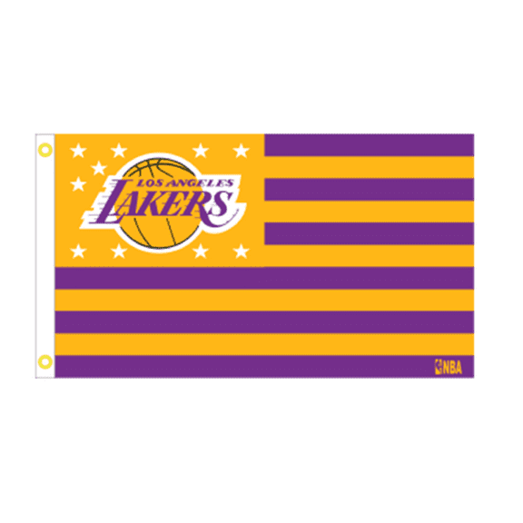 NBA LA LAKERS Heavy Duty Flag 3'X5'