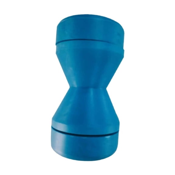 Applies to Boat Trailer Roller 90mm Polyurethane Non Marking Blue Stopper Marine Keel Roller Bow Roller for Canoe Speedboat Yacht