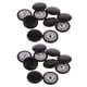 thumbnail image 1 of 2x Botones de Vástago Cubiertos de material cuero Artificial Botones de Negros para de Ropa O Manualidades, 10 Piezas Hugo Botones redondos de costura de 25 mm, 1 of 7