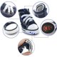thumbnail image 4 of Cachorro Mascota Perro Lona antideslizante Zapatos para deportes al aire libre Zapatillas Botas Zapatos deportivos, suela de goma + interior de tela de algodón suave (2) esquí esquí Gafas de esquí, 4 of 5