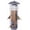 Gray, variant on Squirrel Proof Bird Feeder, Metal Mesh Bird Feeder for Outside, Large Capacity and 4 Ports Perches (Green)