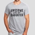 thumbnail image 2 of LIIPEE Mens T-Shirts Father's Day Gifts Summer Casual Letter Printed Crew Neck Set-In Short Sleeve Pullover Male Regular Comfortable Breathable Fashion Daily Versatile Funny Tee Tops For Dad,L, 2 of 5