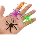 thumbnail image 3 of Monebena 200PCS Halloween Realistic Plastic Spiders 5 Colors Small Spider Toys Black Fake Spiders Prank Props for Halloween Home and Party Decorations (Multicolored) M01, 3 of 9