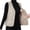 Gray, variant on Dxzfnsa Women's Vests Fashion Solid Color Sleeveless Coats Lightweight Quilted Vests for Women Fall Winter Outerwear