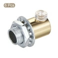 thumbnail image 3 of Uxcell Metal Cable Glands Cord Grips Screw Lock Champagne Gold 6 Pack, 3 of 5