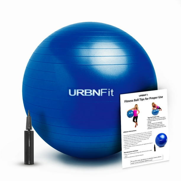 Exercise Balls For Fitness, Stability & Yoga Workout Guide Included