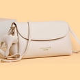 thumbnail image 5 of DFEK Autumn Winter Fashionable Crossbody Shoulder Bag Versatile Soft Solid Color Outings Companion White, 5 of 7