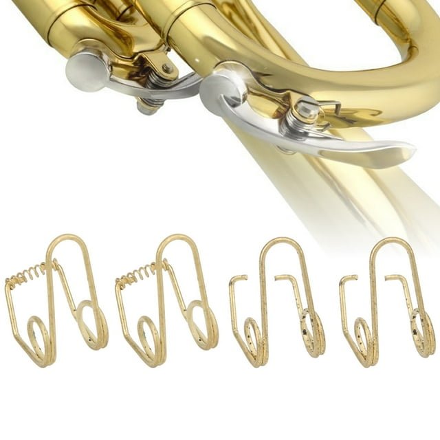 Accesorios para instrumentos musicales, 20 piezas CB10 B piezas de trompeta plana, resortes de llave de agua para trompeta probados y confiables
