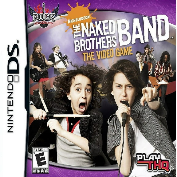 Restored Rock University Presents The Naked Brothers Band: The Video Game (Nintendo DS,2008) Nickelodeon (Refurbished)