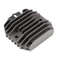 thumbnail image 1 of Fugacal Motorcycle Voltage Rectifier, Aluminium Alloy Regulator Rectifier Motorcycle Parts Fit For YZF YZFR6 FZ6 XP T-MAX, 1 of 8