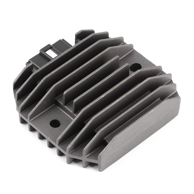 Fugacal Motorcycle Voltage Rectifier, Aluminium Alloy Regulator Rectifier Motorcycle Parts Fit For YZF YZFR6 FZ6 XP T-MAX