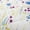 Purple Green Blue, variant on Smuge 3 Pcs Floral Bedding Comforter Set Purple Red Flower Queen/Full Size Bed in a Bag Fitted Pillowcases for Adult